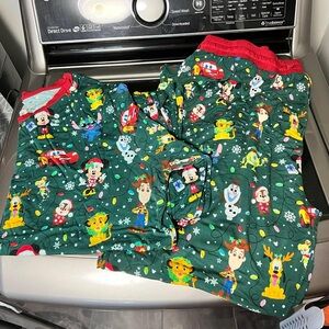 Little Sleepies Men’s XXL Pants and Shirt Disney Christmas
